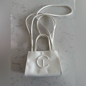Telfar Small White Bag